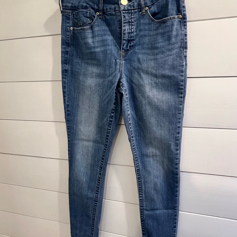 Seven7 Women's Dark Blue Skinny Jeans